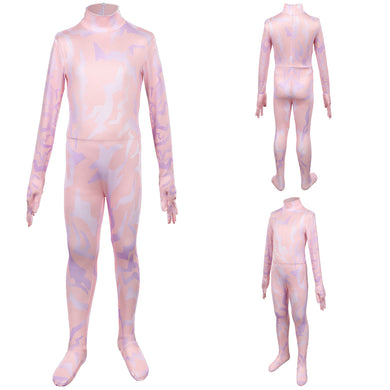 Kinder Girls Group Zoey Jumpsuit KPOP Demon Hunters Zoey Cosplay Outfits
