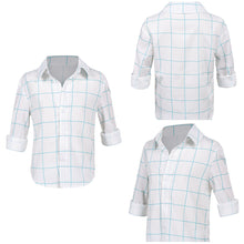 Laden Sie das Bild in den Galerie-Viewer, Kinder Jinu Saja weiß Shirt Kpop Demon Hunters Saja Boys Jinu Cosplay Outfits