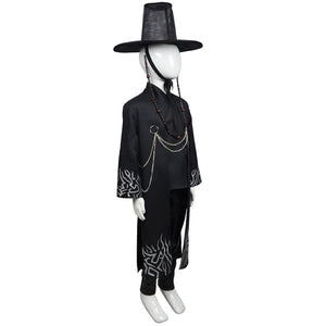 Kinder Junge Jinu Saja Kostüm Set Saja Boys Jinu Cosplay Outfits
