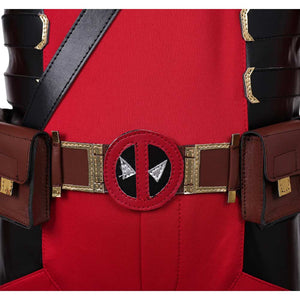 Kinder Jungen Deadpool & Wolverine Deadpool Jumpsuit Cosplay Kostüm