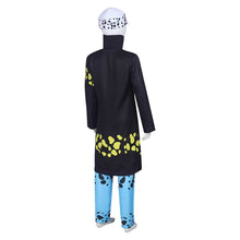 Laden Sie das Bild in den Galerie-Viewer, Kinder Jungen One Piece Trafalgar D. Water Law Kostüm Set Cosplay Halloween Karneval Outfits