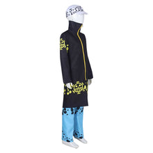 Laden Sie das Bild in den Galerie-Viewer, Kinder Jungen One Piece Trafalgar D. Water Law Kostüm Set Cosplay Halloween Karneval Outfits