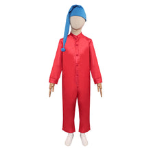 Laden Sie das Bild in den Galerie-Viewer, Kinder Jungen Schneewittchen Zwerge rot Jumpsuot Cosplay Outfits  