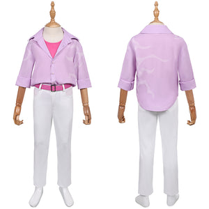 Kinder Junger Jinu Saja rosa Kostüm K-Pop: Demon Hunters Jinu Cosplay Outfits