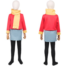 Laden Sie das Bild in den Galerie-Viewer, Kinder Mädchen Hilda Kostüm Cosplay Outfits