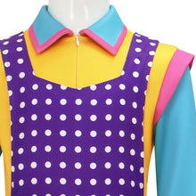 Laden Sie das Bild in den Galerie-Viewer, Kinder Mädchen Holly Wheeler Stranger Things 2025 lila Kostüm Set