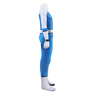 Kinder The Fantastic Four (2025) Die Fackel Human Torch Jumpsuit Cosplay Outfits