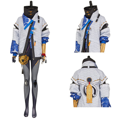 Kismet weiß Kostüm FragPunk Kismet Cosplay Outfits