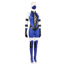 Laden Sie das Bild in den Galerie-Viewer, Kitana Jumpsuit Mortal Kombat 11 Kitana Cosplay Kostüm