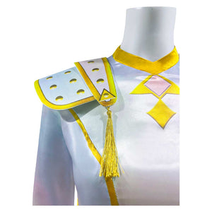 KPOP Demon Hunters Zoey weiß Outfits Cosplay Kostüm Set
