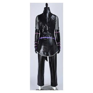 Kpop Demons Hunters Huntrix Mira schwarz Kampfanzug Cosplay Kostüm