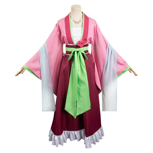 Kusuriya no Hitorigoto Maomao Rosa Hanfu Cosplay Kostüm Set