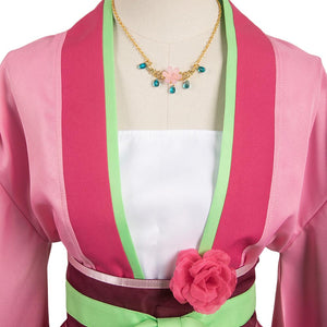 Kusuriya no Hitorigoto Maomao Rosa Hanfu Cosplay Kostüm Set