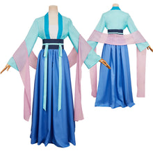 Laden Sie das Bild in den Galerie-Viewer, Kusuriya no Hitorigoto The Apothecary Diaries Maomao blau Hanfu Cosplay Outfits