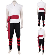 Laden Sie das Bild in den Galerie-Viewer, Liu Kang weiß Kostüm Set Mortal Kombat 2 Liu Kang Cosplay Outfit