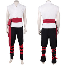 Laden Sie das Bild in den Galerie-Viewer, Liu Kang weiß Kostüm Set Mortal Kombat 2 Liu Kang Cosplay Outfit