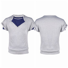 Laden Sie das Bild in den Galerie-Viewer, Lucas Sinclair grau Shirt Stranger Things 5 Lucas Cosplay Outfits