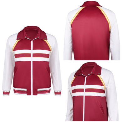 Lucas Sinclair rot Jacke Stranger Things Lucas Cosplay Outfits