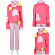 Laden Sie das Bild in den Galerie-Viewer, Lucifer rosa Schlafanzug Hazbin Hotel Lucifer Morningsta Cosplay Outfit