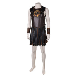 Lucius Verus weiß Kapmfanzug Gladiator Lucius Cosplay Outfits