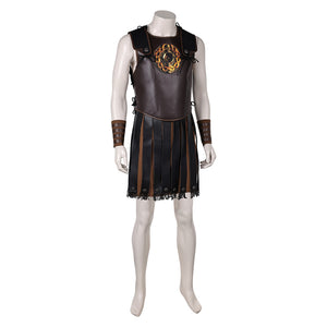 Lucius Verus weiß Kapmfanzug Gladiator Lucius Cosplay Outfits