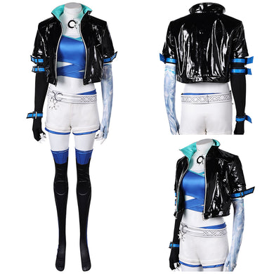 Luna Snow Kostüm Marvel Rivals Luna Cosplay Outfits