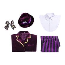 Laden Sie das Bild in den Galerie-Viewer, Mad Hatter Kostüm Set Alice in Wonderland 2026 Mad Hatter Cosplay Outfit