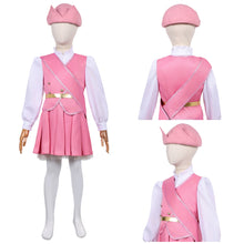Laden Sie das Bild in den Galerie-Viewer, Mädchen Glinda rosa Kleid Wicked for Good Glinda Cosplay Kostüm