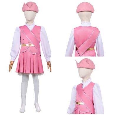 Mädchen Glinda rosa Kleid Wicked for Good Glinda Cosplay Kostüm