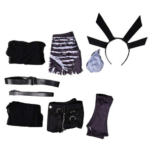 Magik schwarz Punk Kostüm Marvel Rivals Magik Cosplay Outfits