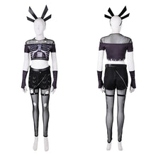 Laden Sie das Bild in den Galerie-Viewer, Magik schwarz Punk Kostüm Marvel Rivals Magik Cosplay Outfits