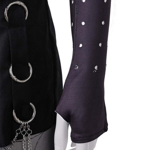 Magik schwarz Punk Kostüm Marvel Rivals Magik Cosplay Outfits