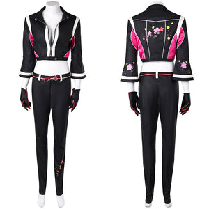 Mai Shiranui schwarz Kostüm Fatal Fury:City of the Wolves Mai Outfits