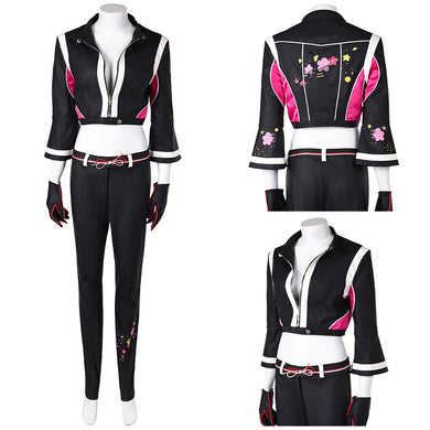 Mai Shiranui schwarz Kostüm Fatal Fury:City of the Wolves Mai Outfits