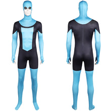 Laden Sie das Bild in den Galerie-Viewer, Mark Grayson blau Jumpsuit Invincible Cosplay Outfits