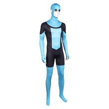 Laden Sie das Bild in den Galerie-Viewer, Mark Grayson blau Jumpsuit Invincible Cosplay Outfits