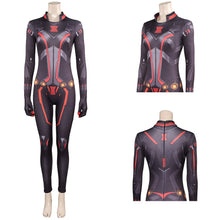 Laden Sie das Bild in den Galerie-Viewer, Marvel Rivals Black Widow Natasha Romanoff Jumpsuit Cosplay Outfits