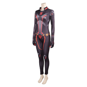 Marvel Rivals Black Widow Natasha Romanoff Jumpsuit Cosplay Outfits