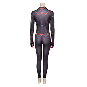 Marvel Rivals Black Widow Natasha Romanoff Jumpsuit Cosplay Outfits