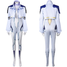 Laden Sie das Bild in den Galerie-Viewer, Marvel Rivals Dagger weiß Jumpsuit Cosplay Outfits