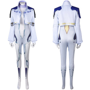 Marvel Rivals Dagger weiß Jumpsuit Cosplay Outfits