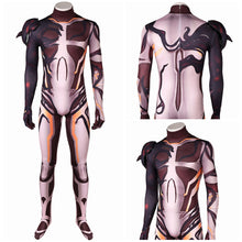 Laden Sie das Bild in den Galerie-Viewer, Marvel Rivals Human Torch Jumpsuit Cosplay Outfits