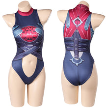 Laden Sie das Bild in den Galerie-Viewer, Marvel Rivals Invisible Woman 3D Druck Juimspuit Bademode