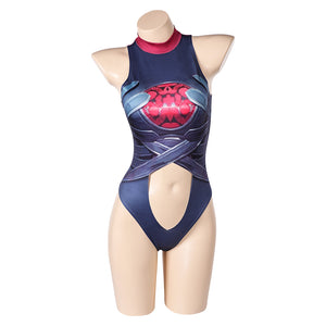 Marvel Rivals Invisible Woman 3D Druck Juimspuit Bademode