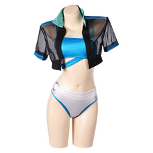 Laden Sie das Bild in den Galerie-Viewer, Marvel Rivals Luna Snow Sommer Bademode Cosplay Outfits