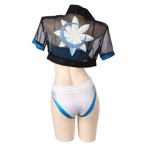 Marvel Rivals Luna Snow Sommer Bademode Cosplay Outfits