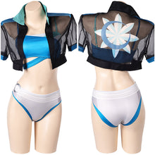 Laden Sie das Bild in den Galerie-Viewer, Marvel Rivals Luna Snow Sommer Bademode Cosplay Outfits