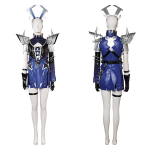 Marvel Rivals Magik lila Kostüm Set Cosplay Outfits