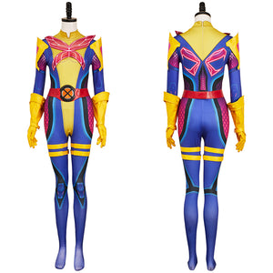 Marvel Rivals Psylocke Jumpsuit Cosplay Outfits