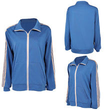 Laden Sie das Bild in den Galerie-Viewer, Max Mayfield blau Jacke Stranger Things 5 Max Cosplay Outfit